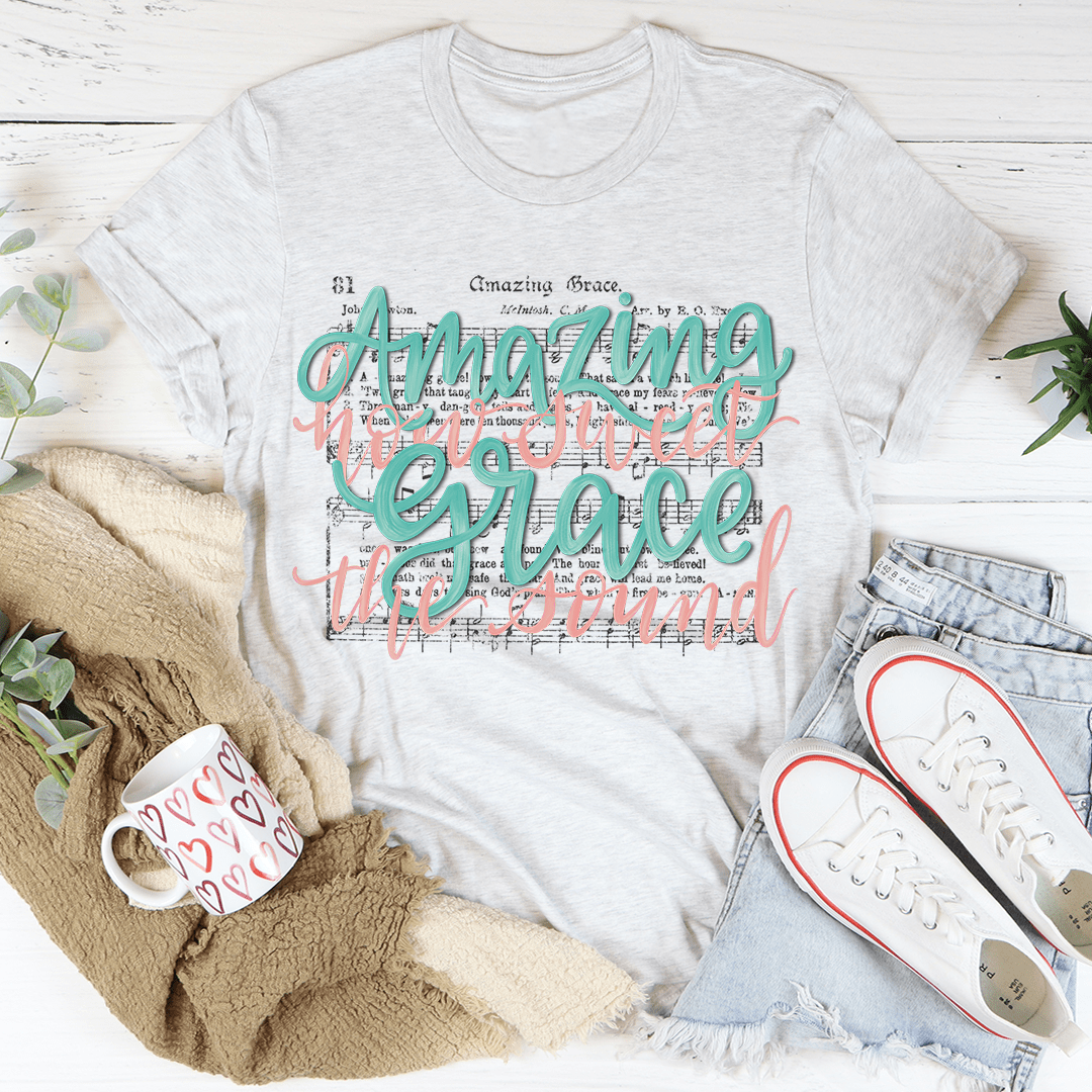 Amazing Grace Song Tee shopmerchmallow Amazing Grace Song Tee