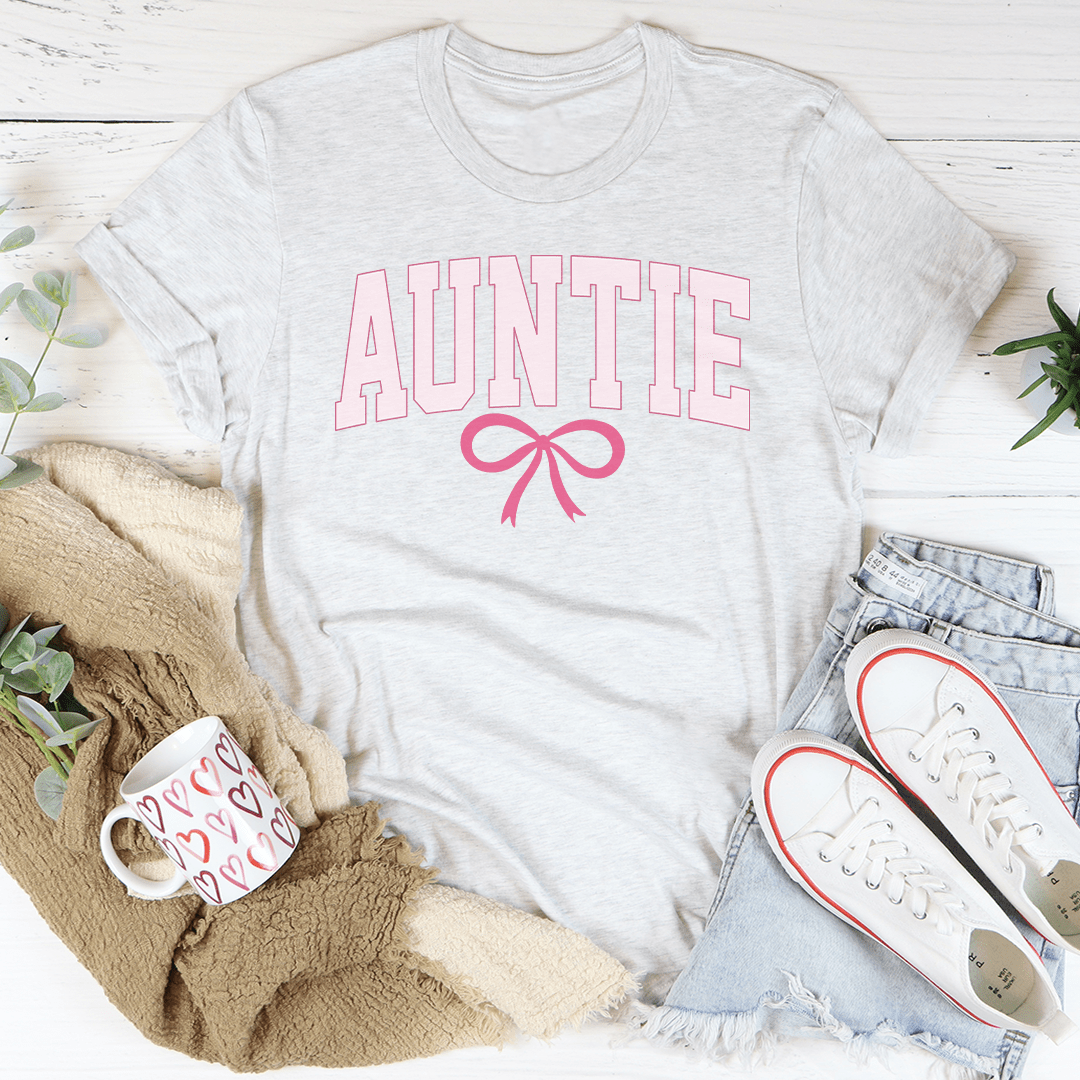 Auntie Coquette Bow Tee shopmerchmallow Auntie Coquette Bow Tee