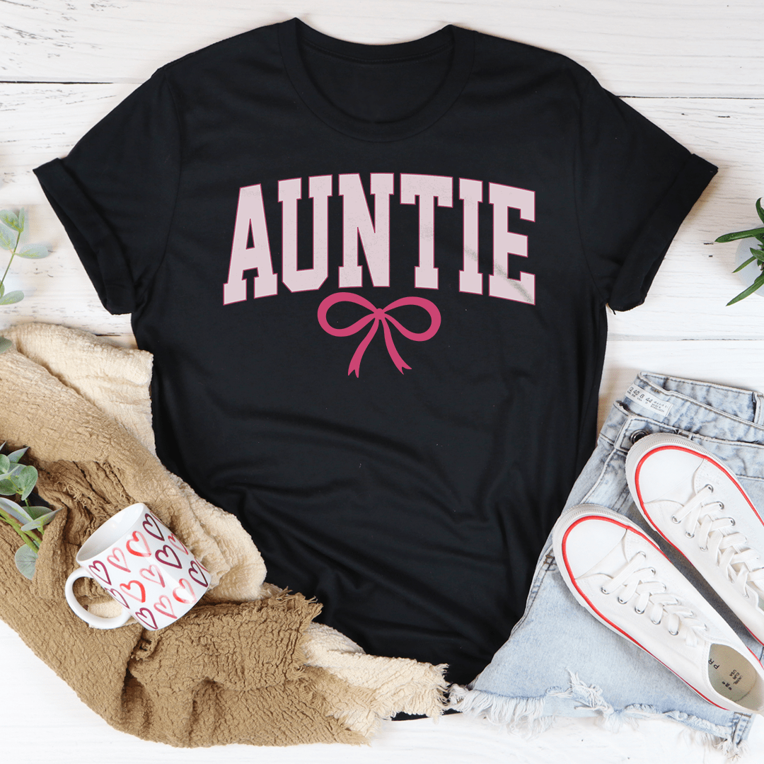 Auntie Coquette Bow Tee shopmerchmallow Auntie Coquette Bow Tee