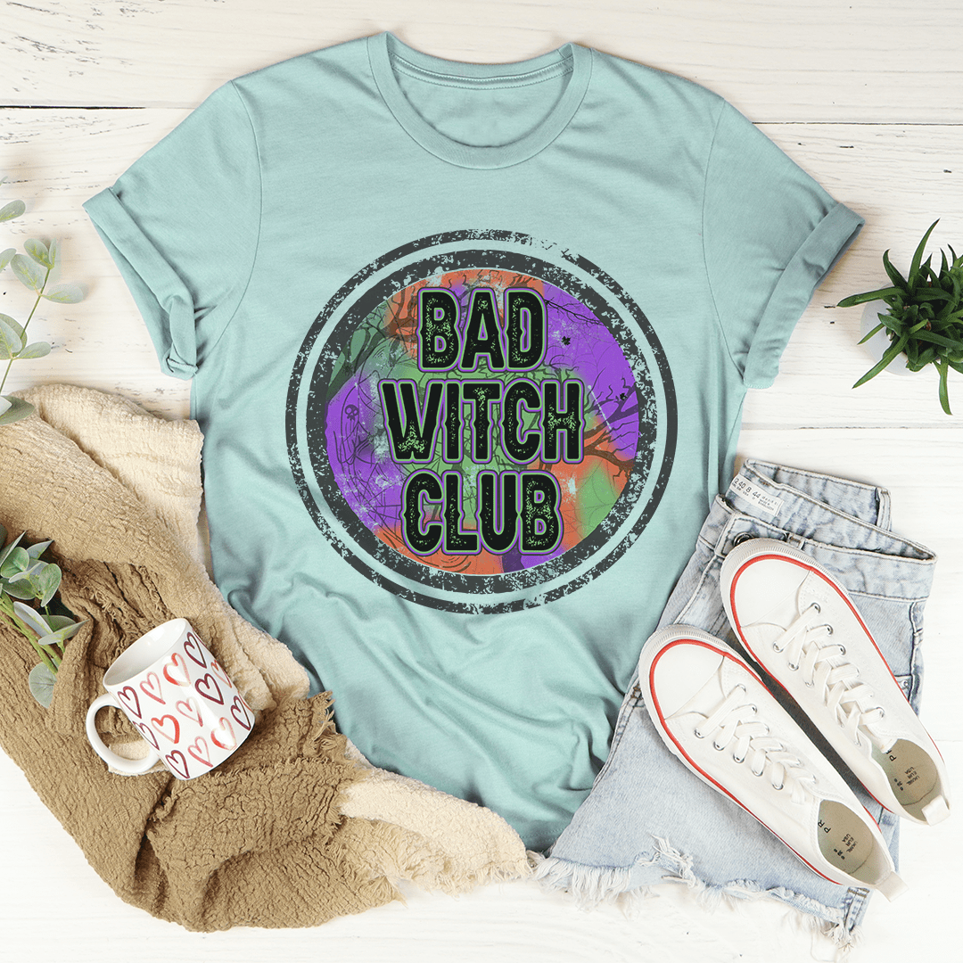 Bad Witch Club Retro Tee shopmerchmallow Bad Witch Club Retro Tee