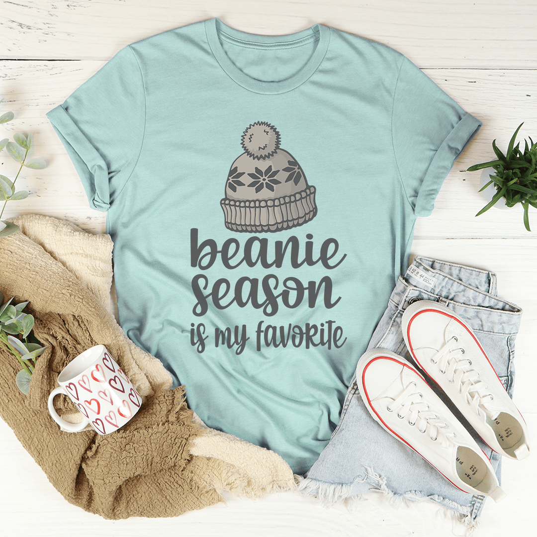 Beanie Season Tee shopmerchmallow Beanie Season Tee