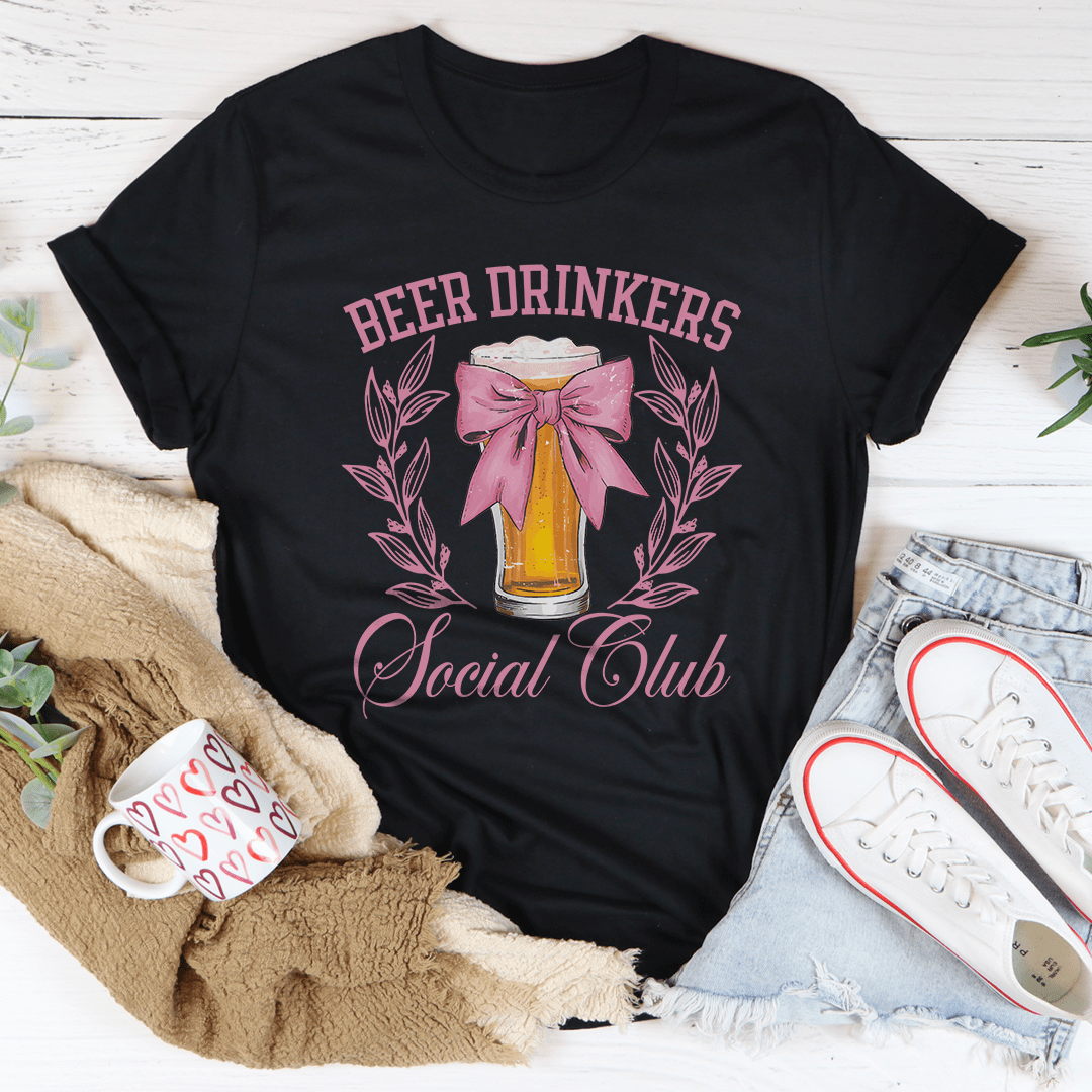 Beer Drinkers Social Club Tee shopmerchmallow Beer Drinkers Social Club Tee