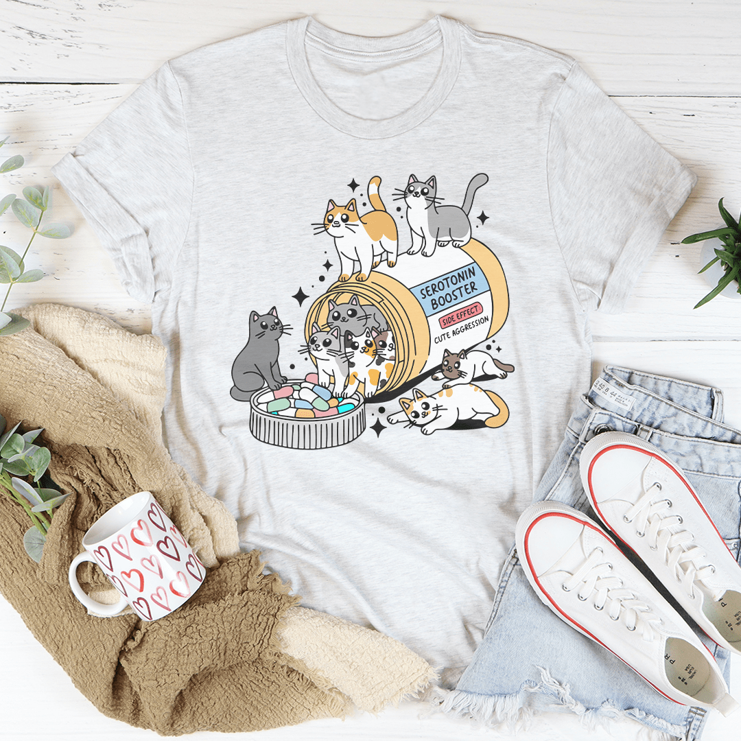 Cats Happy Pills Tee shopmerchmallow Cats Happy Pills Tee
