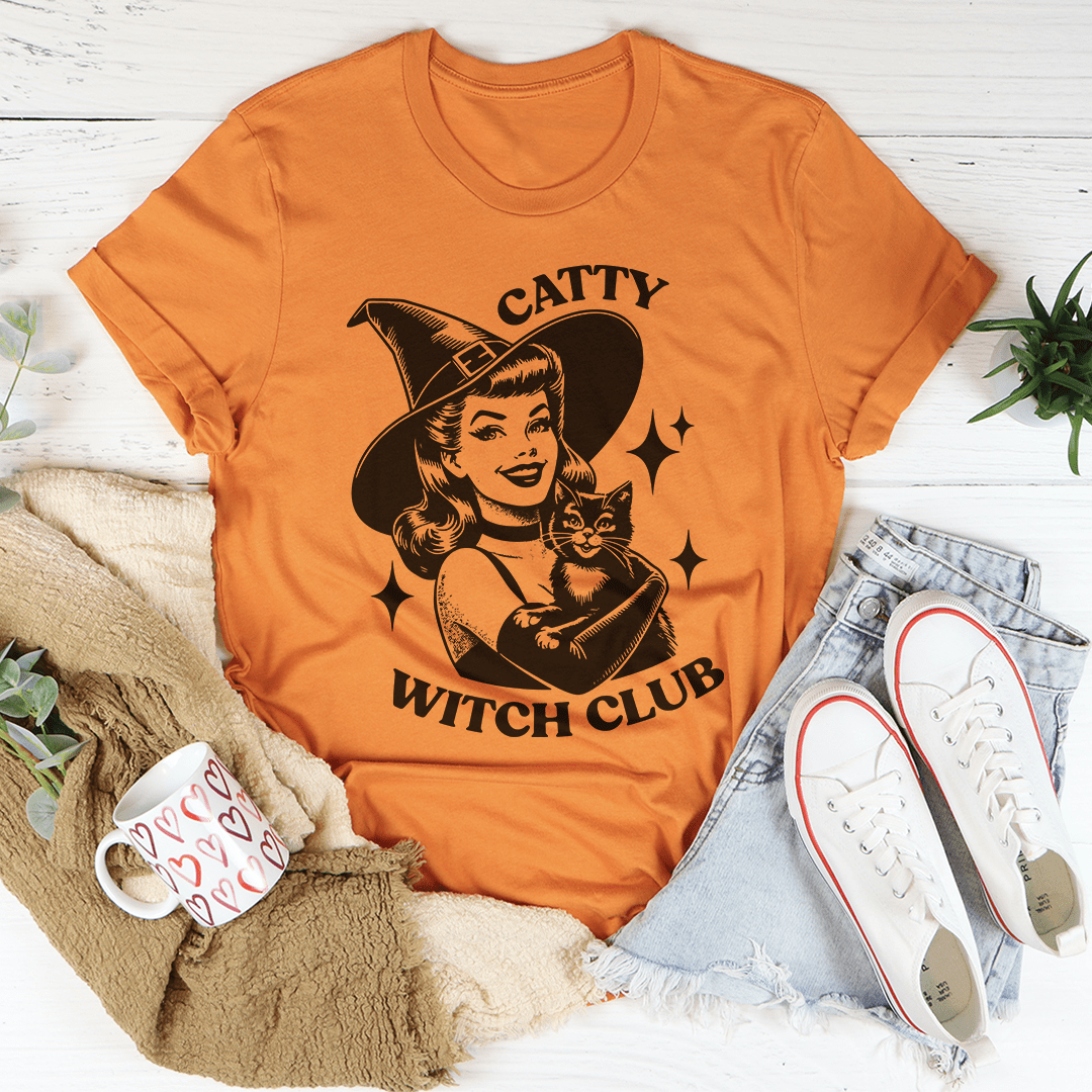 Catty witch club Tee shopmerchmallow Catty witch club Tee