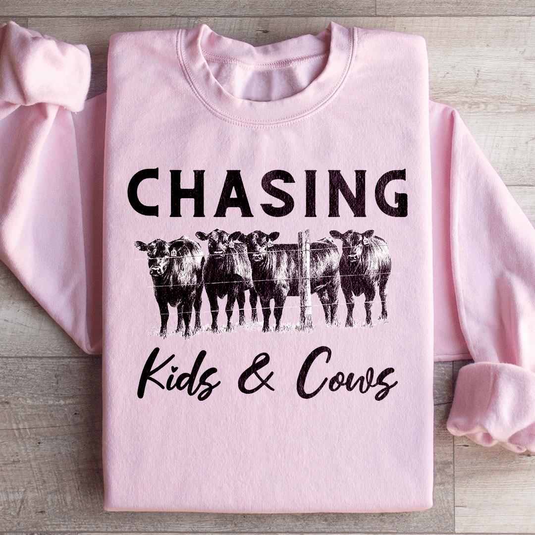 Chasing Kids & Cows shopmerchmallow Chasing Kids & Cows