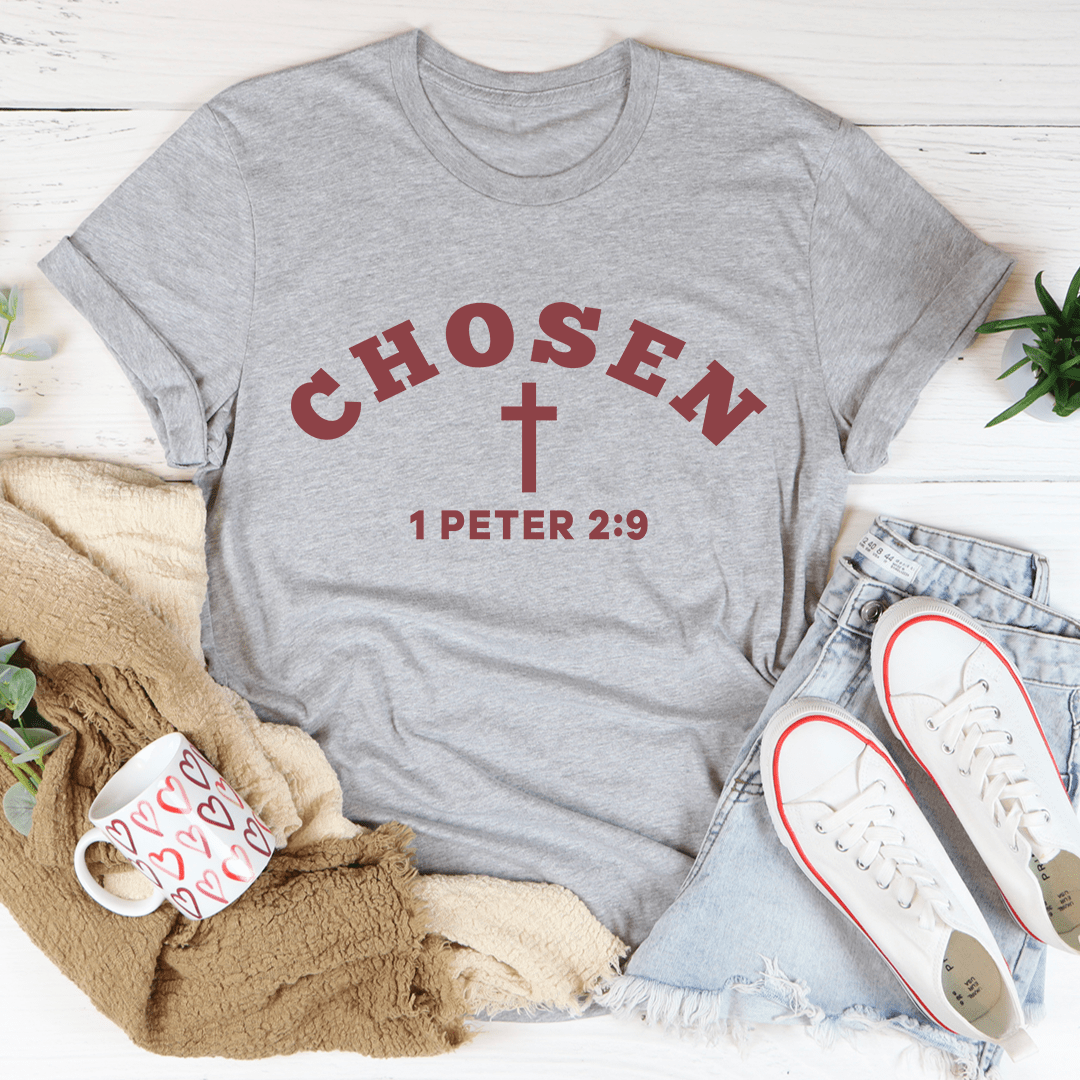 Chosen 1 Peter 2:9 Tee shopmerchmallow Chosen 1 Peter 2:9 Tee
