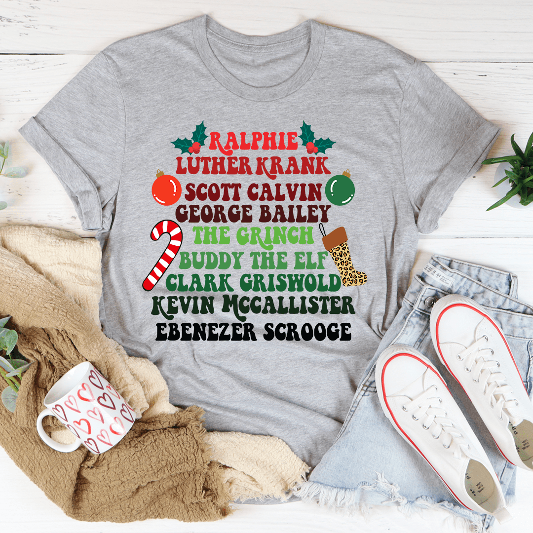 Christmas Movies Tee shopmerchmallow Christmas Movies Tee