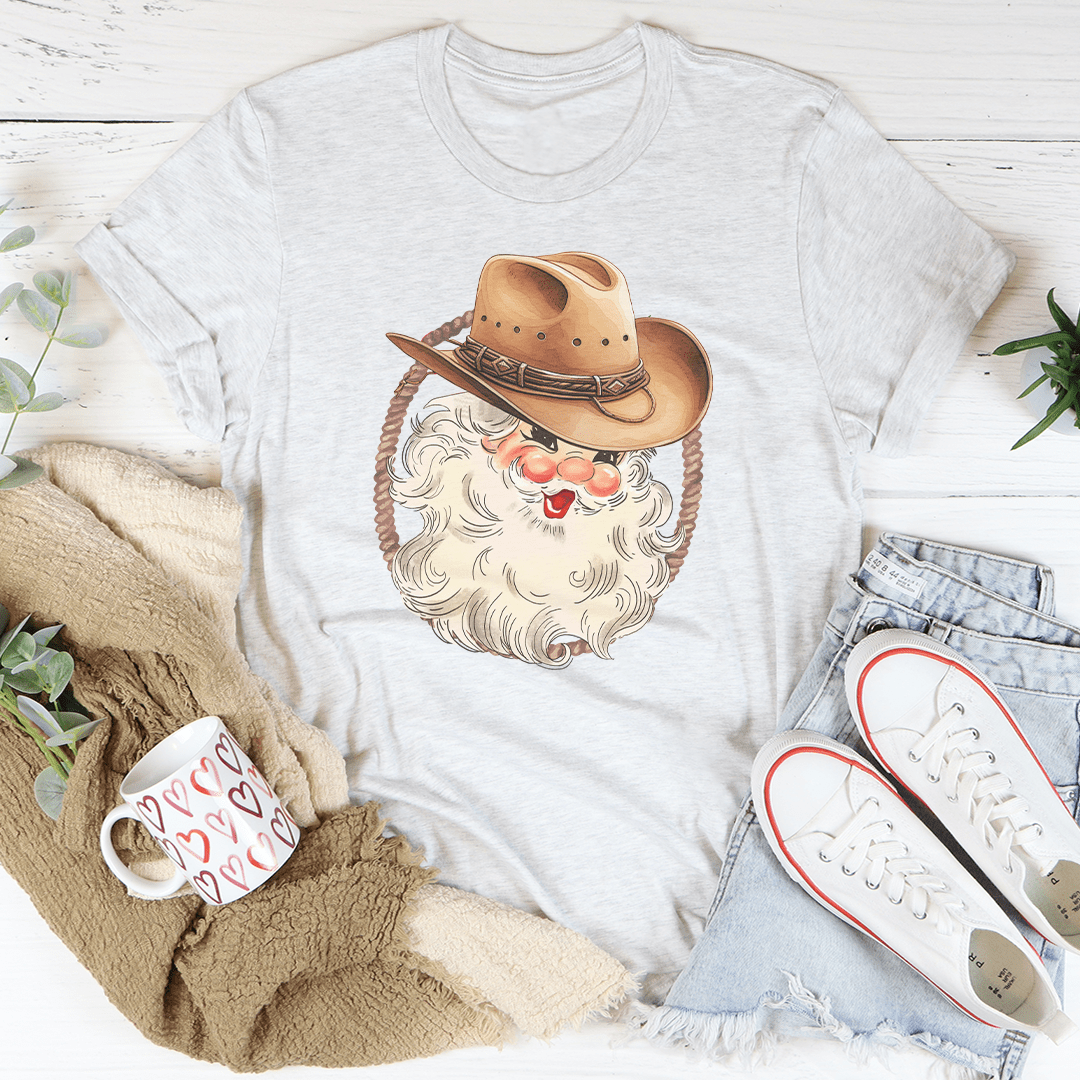 Cowboy Santa Tee shopmerchmallow Cowboy Santa Tee