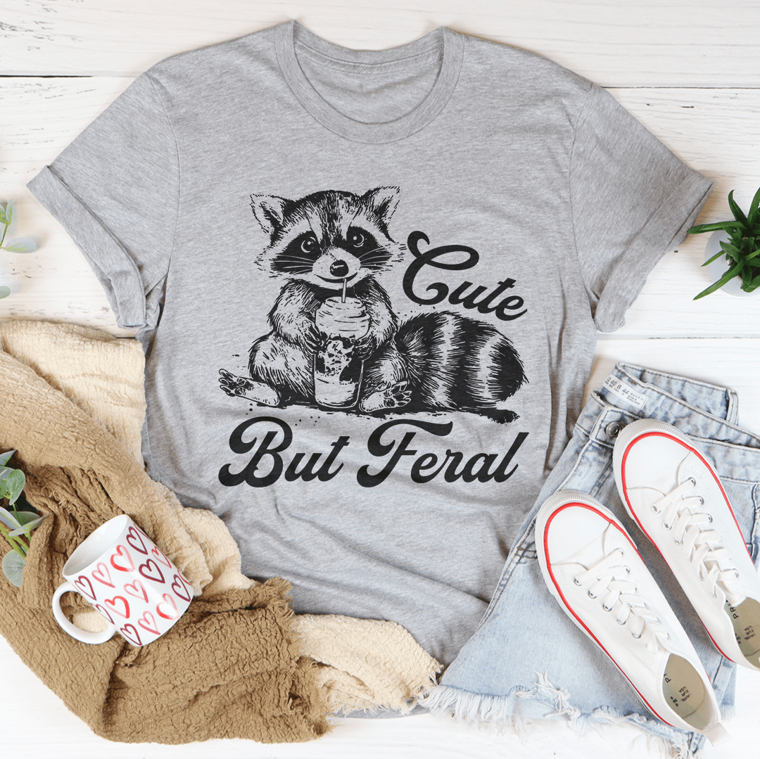 Cute But Feral Tee shopmerchmallow Cute But Feral Tee