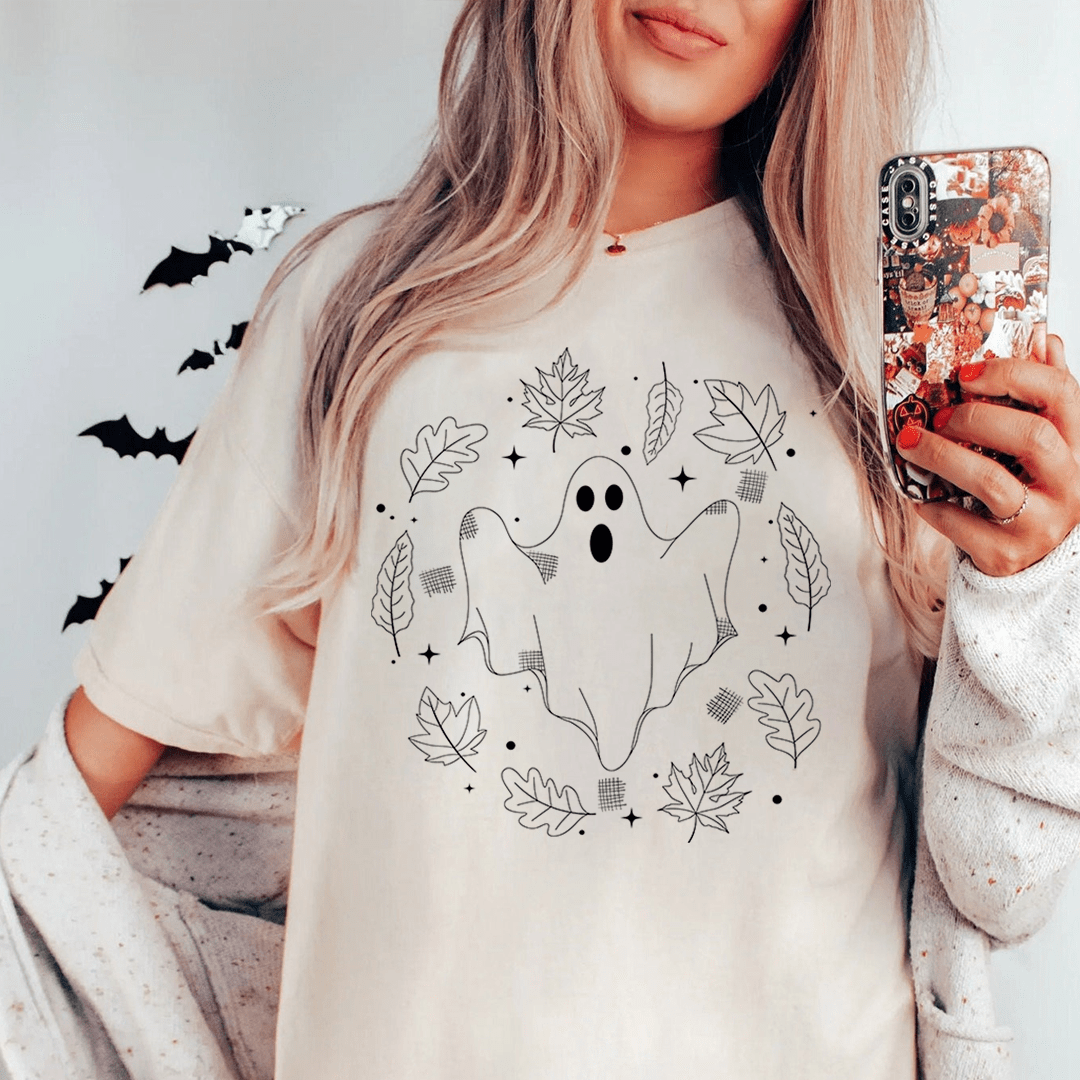 Cute Fall Ghost shopmerchmallow Cute Fall Ghost