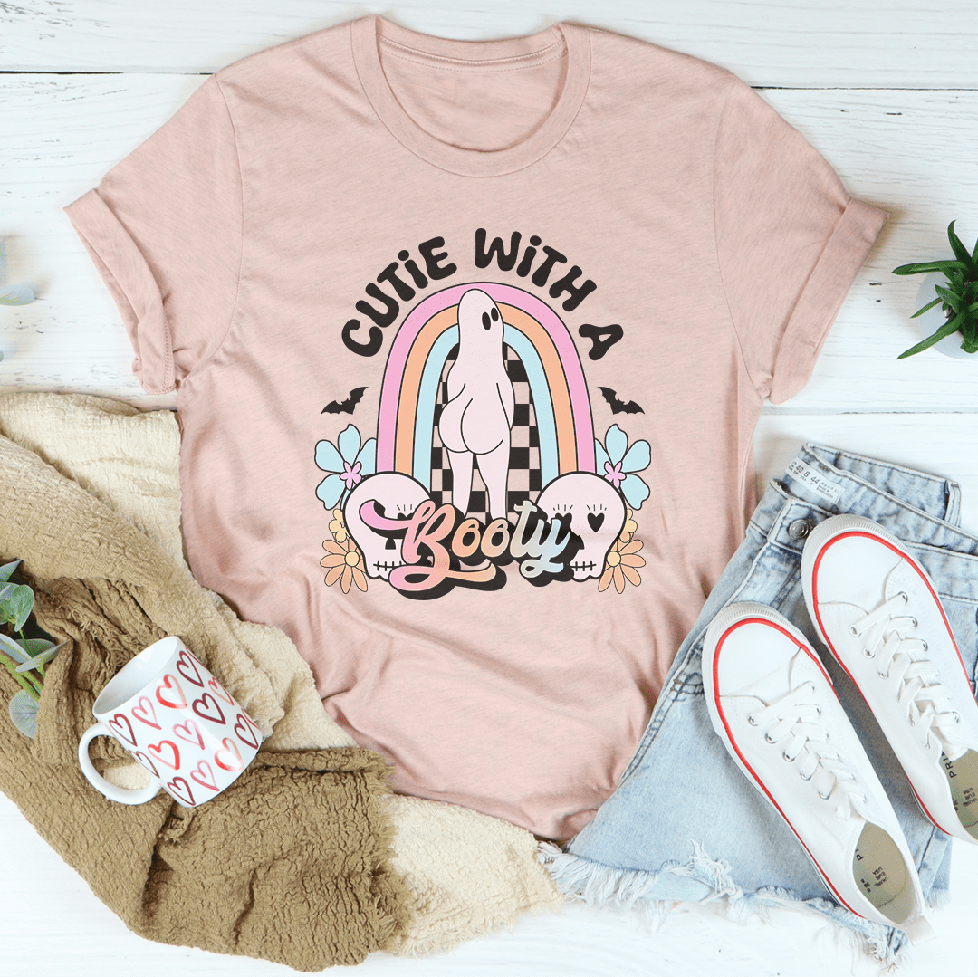 Cutie With A Booty Tee shopmerchmallow Cutie With A Booty Tee