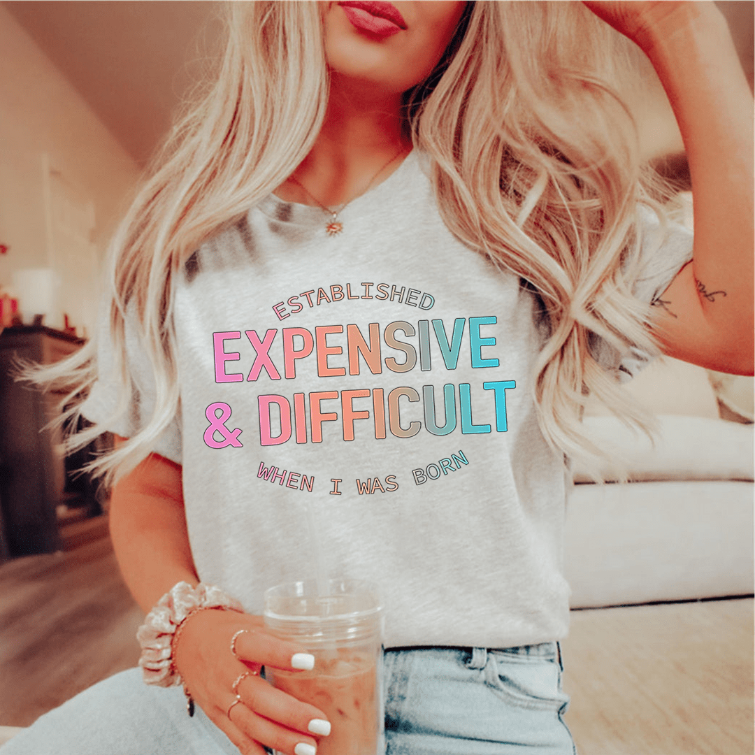 Expensive & Difficult Tee shopmerchmallow Expensive & Difficult Tee