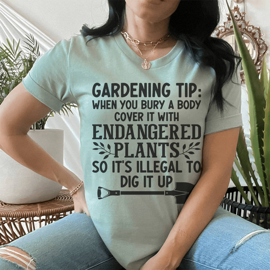 Gardening Tip Tee shopmerchmallow Gardening Tip Tee