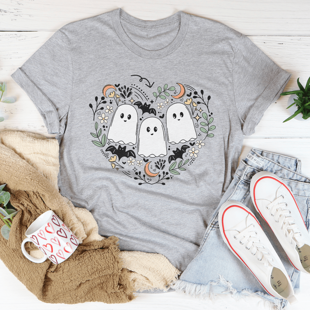 Ghost Halloween Bookish Tee shopmerchmallow Ghost Halloween Bookish Tee