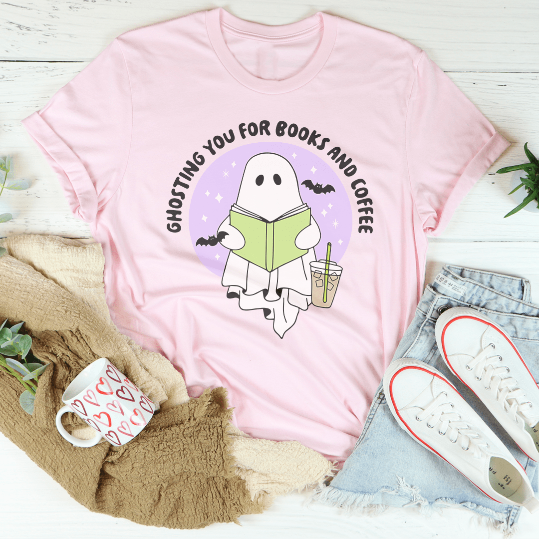 Ghosting You For Books Tee shopmerchmallow Ghosting You For Books Tee