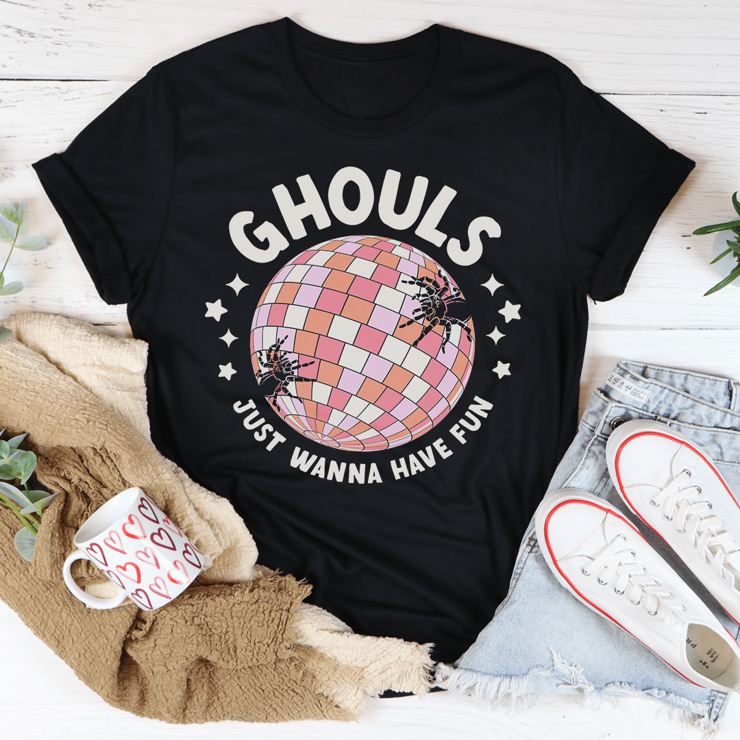 Ghouls Just Wanna Have Fun Retro Tee shopmerchmallow Ghouls Just Wanna Have Fun Retro Tee