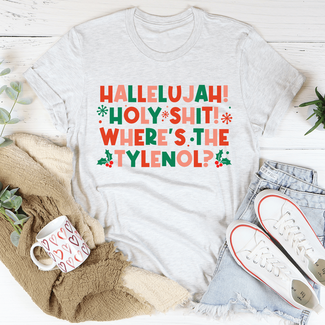 Hallelujah Christmas Tee shopmerchmallow Hallelujah Christmas Tee