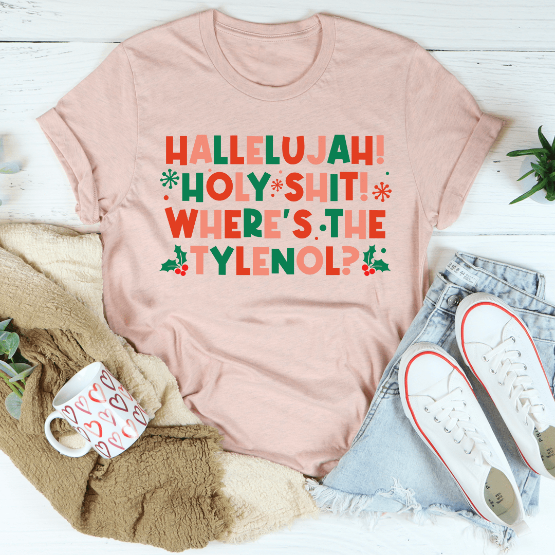 Hallelujah Christmas Tee shopmerchmallow Hallelujah Christmas Tee