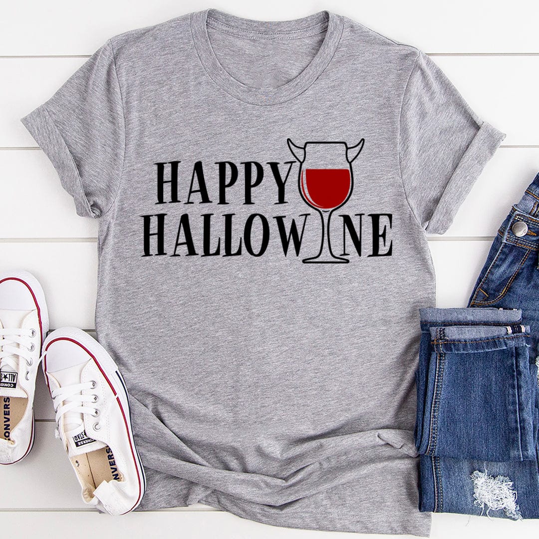 Happy Hallowine Tee shopmerchmallow Happy Hallowine Tee