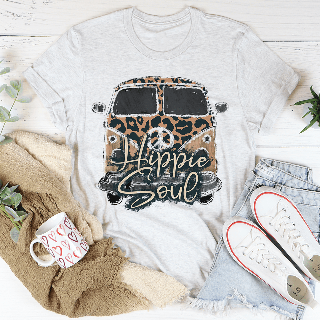 Hippie Soul Leopard Tee shopmerchmallow Hippie Soul Leopard Tee