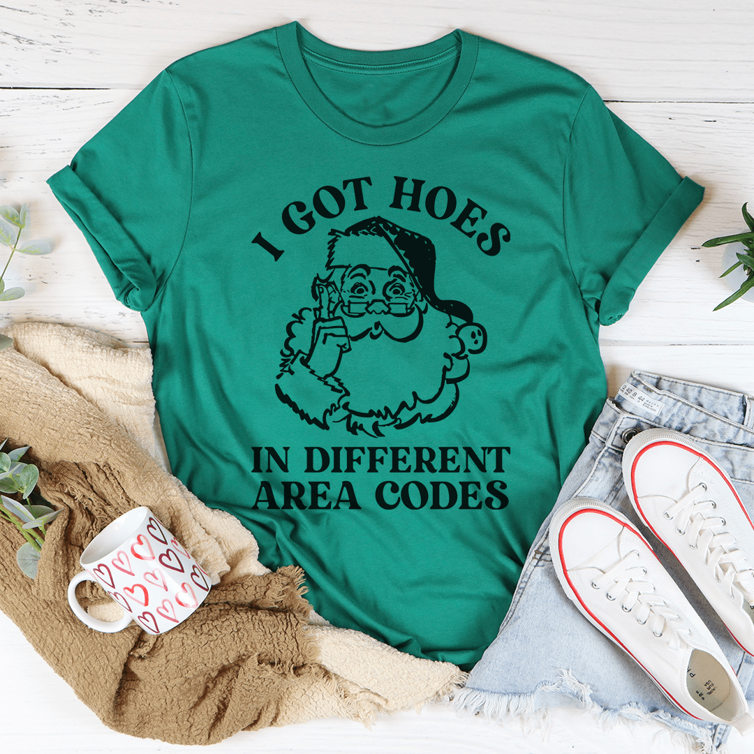 I Got Hoes In Different Area Codes Tee shopmerchmallow I Got Hoes In Different Area Codes Tee