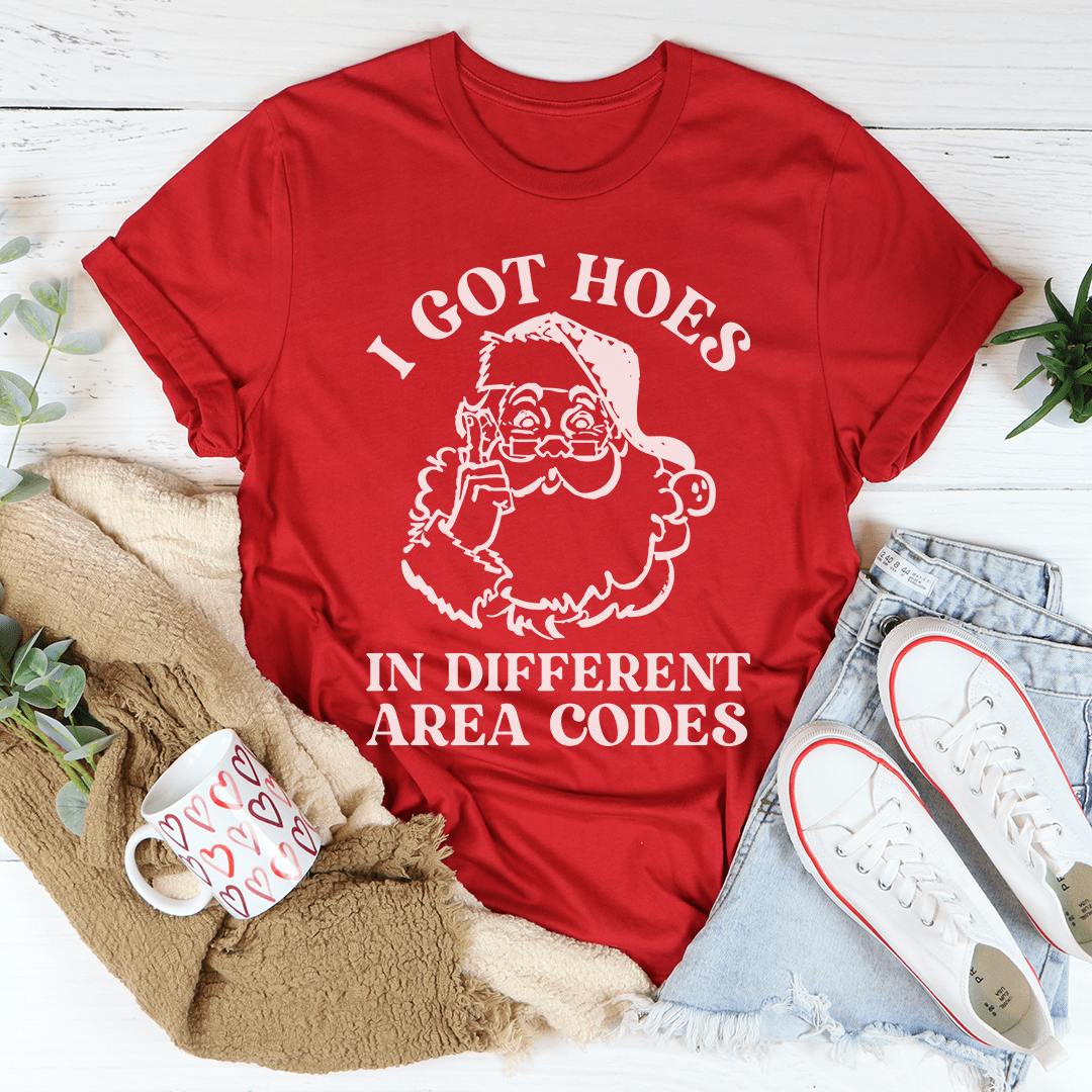 I Got Hoes In Different Area Codes Tee shopmerchmallow I Got Hoes In Different Area Codes Tee
