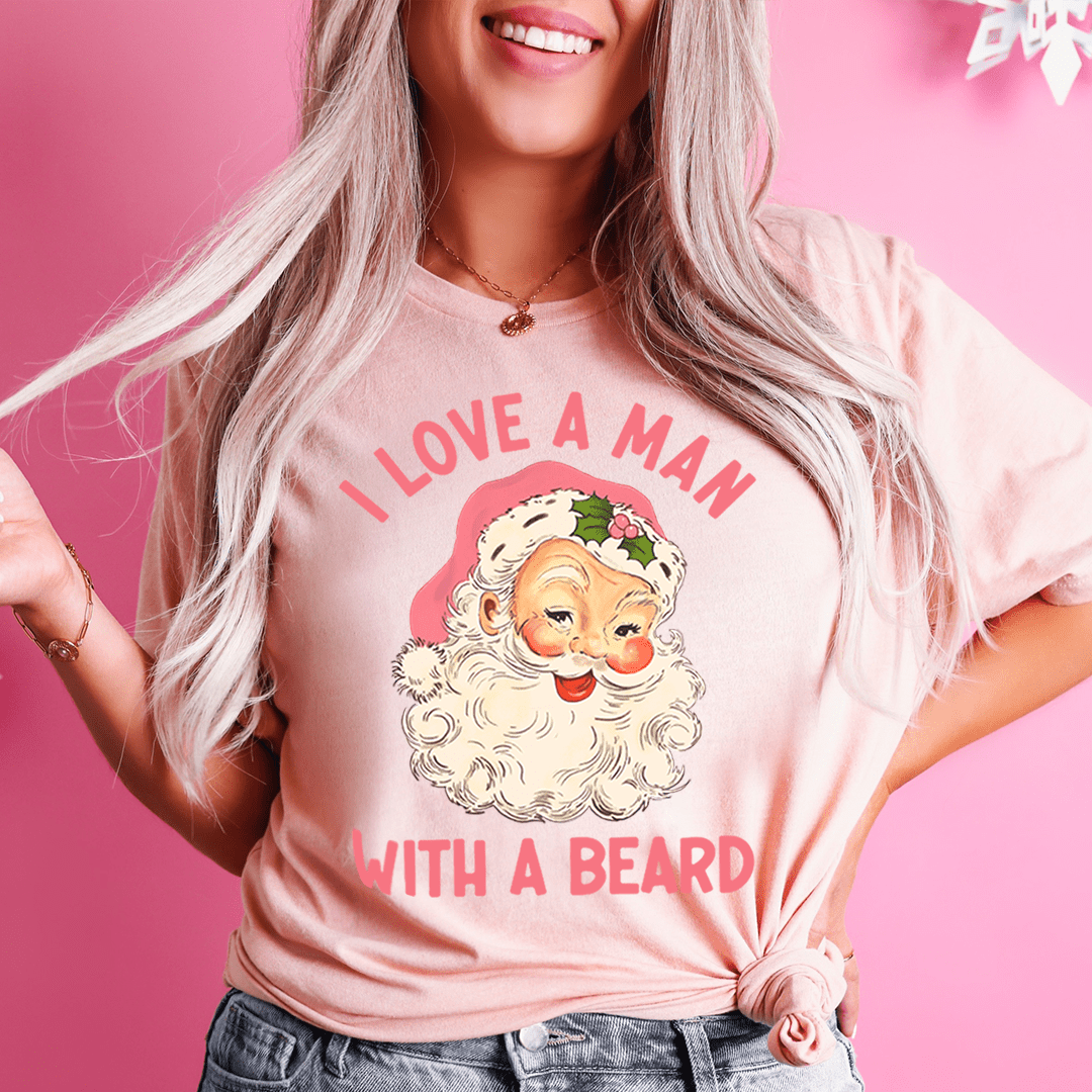 I Love A Man With A Beard Tee shopmerchmallow I Love A Man With A Beard Tee