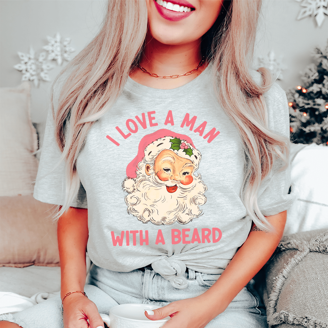 I Love A Man With A Beard Tee shopmerchmallow I Love A Man With A Beard Tee