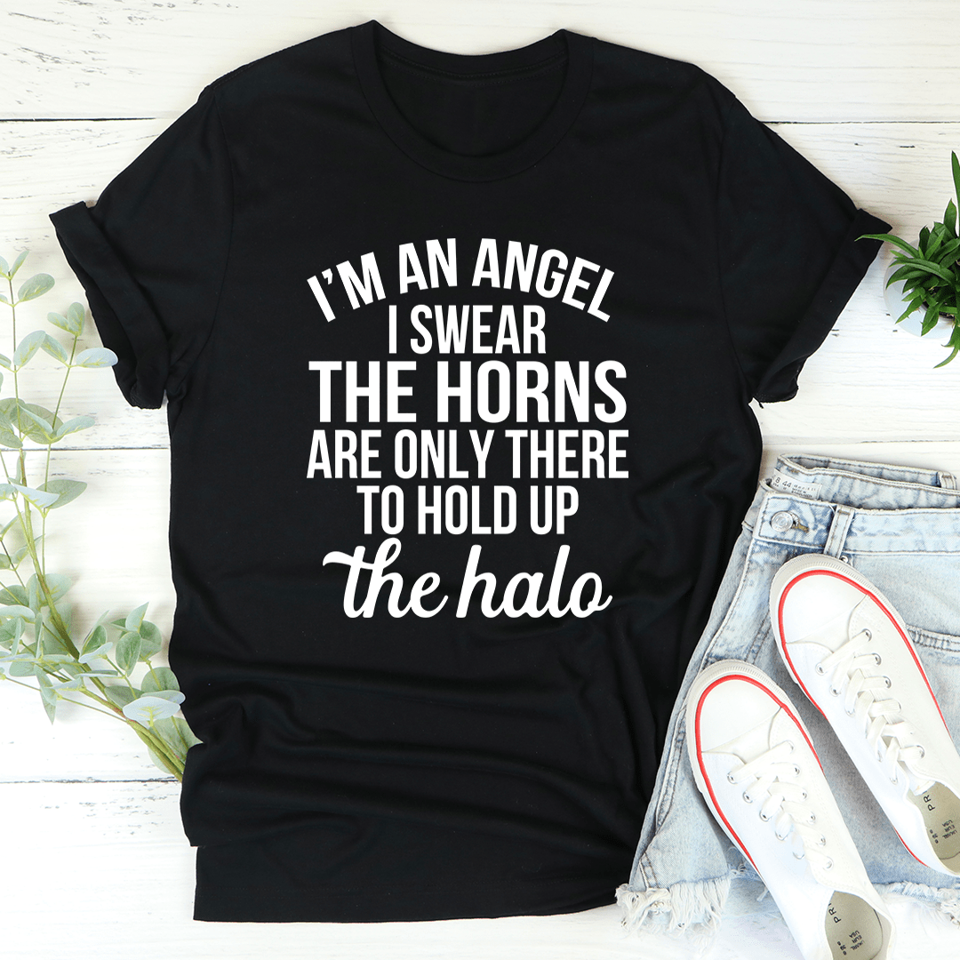 I'm An Angel I Swear Tee shopmerchmallow I'm An Angel I Swear Tee