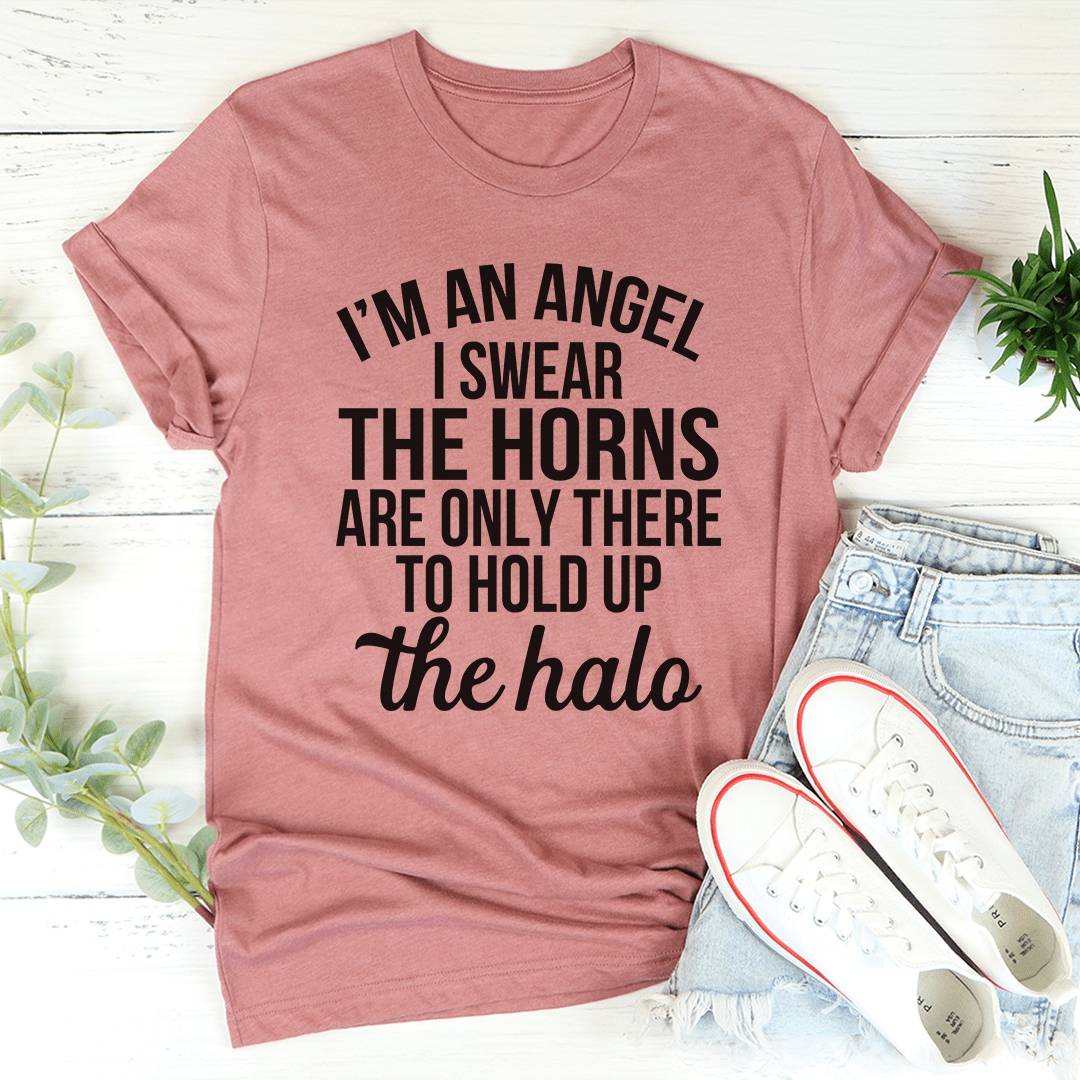 I'm An Angel I Swear Tee shopmerchmallow I'm An Angel I Swear Tee