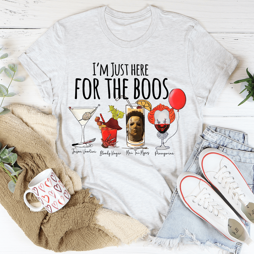 I'm Just Here For The Boos Tee shopmerchmallow I'm Just Here For The Boos Tee