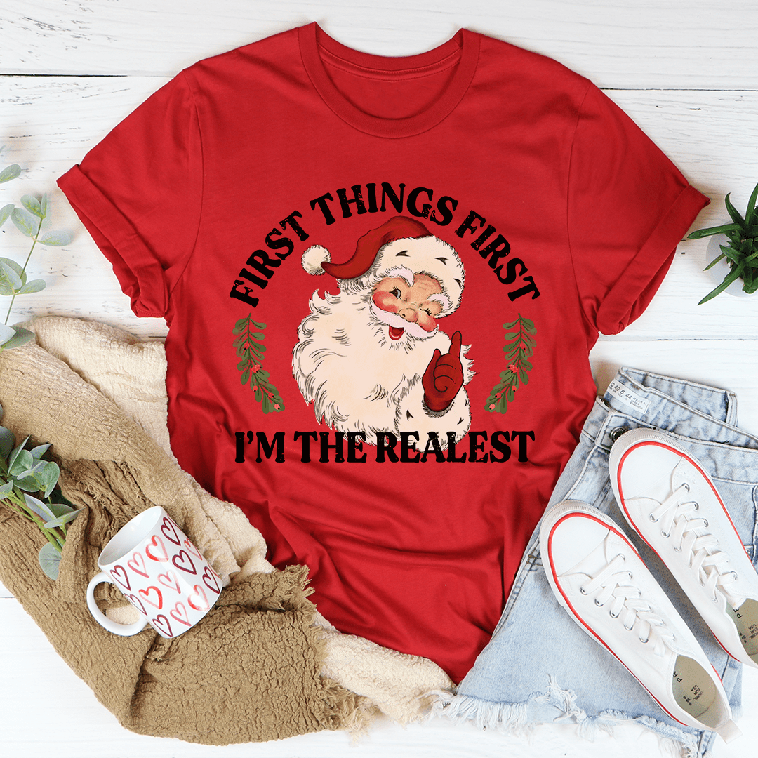 I'm The Realest Santa Tee shopmerchmallow I'm The Realest Santa Tee