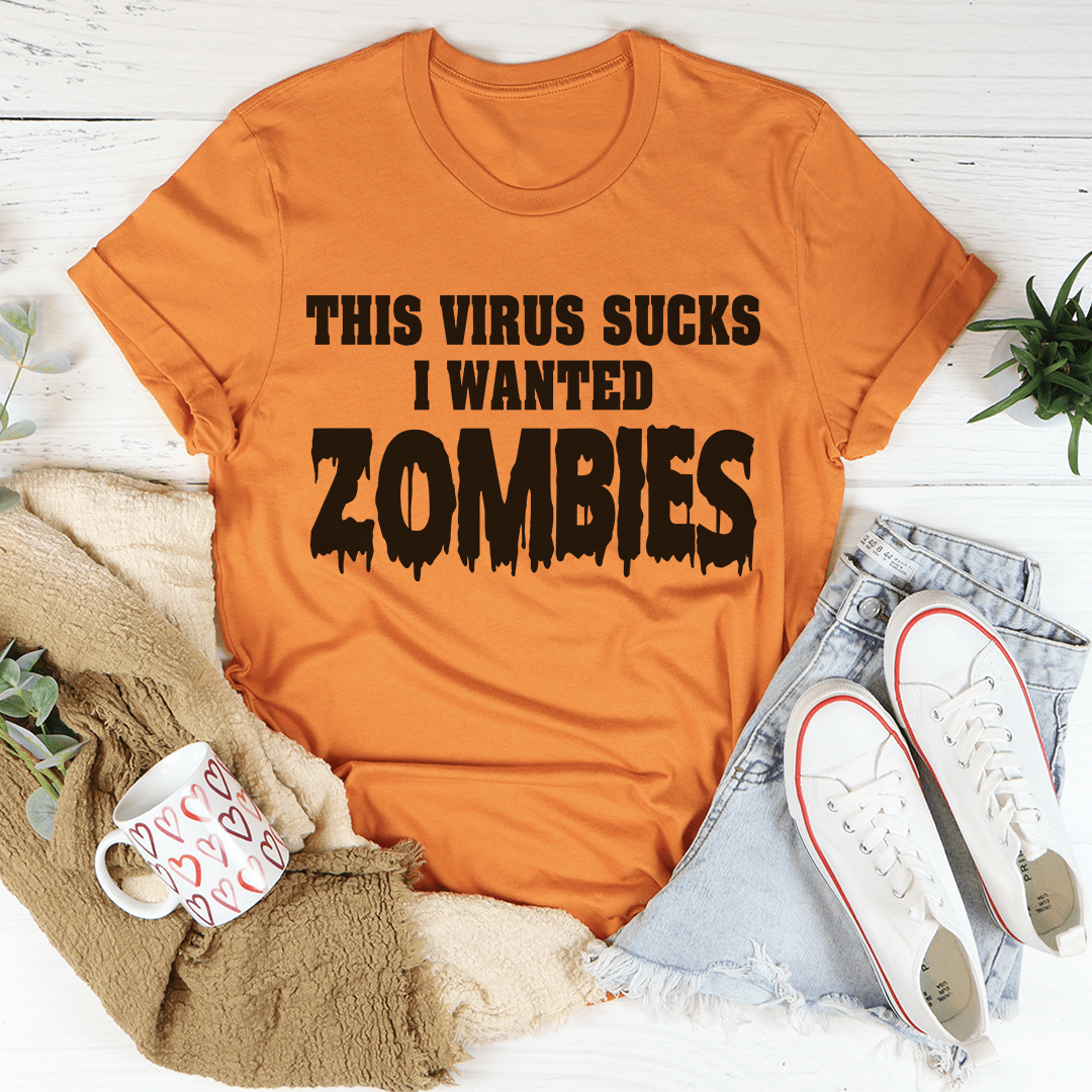 I Wanted Zombies Tee shopmerchmallow I Wanted Zombies Tee