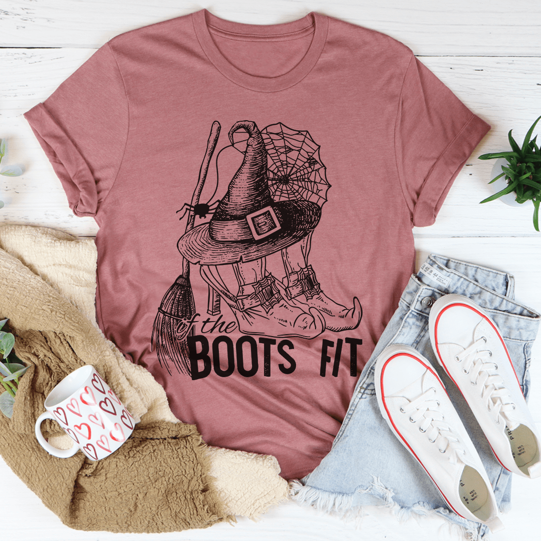 If The Boots Fit Tee shopmerchmallow If The Boots Fit Tee