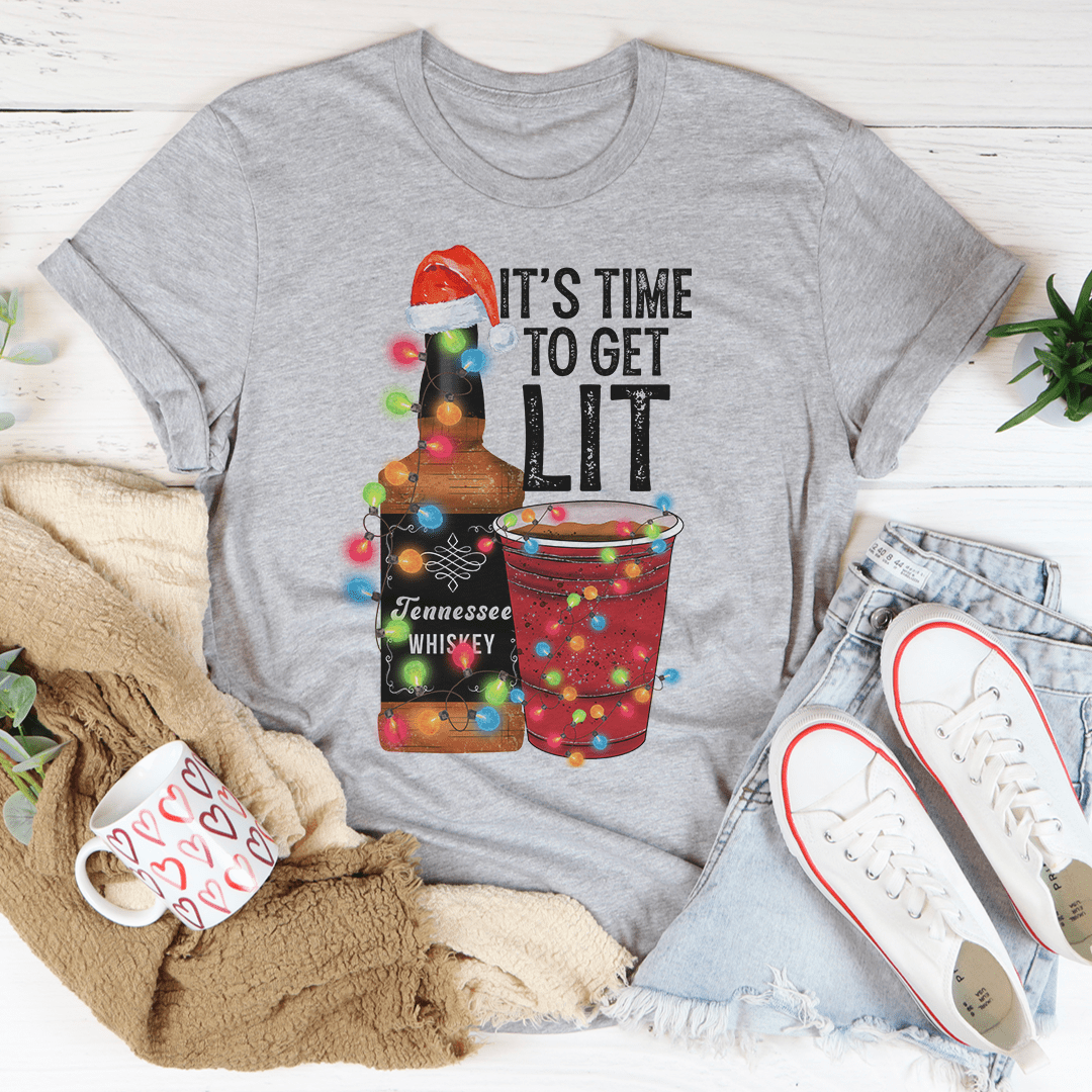 It's Time To Get Lit Tee shopmerchmallow It's Time To Get Lit Tee