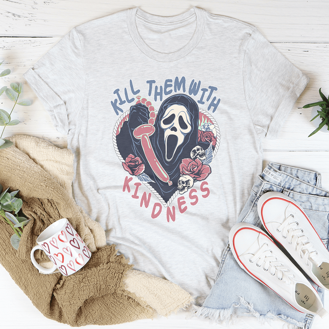 Kill Them With Kindness Halloween Tee shopmerchmallow Kill Them With Kindness Halloween Tee