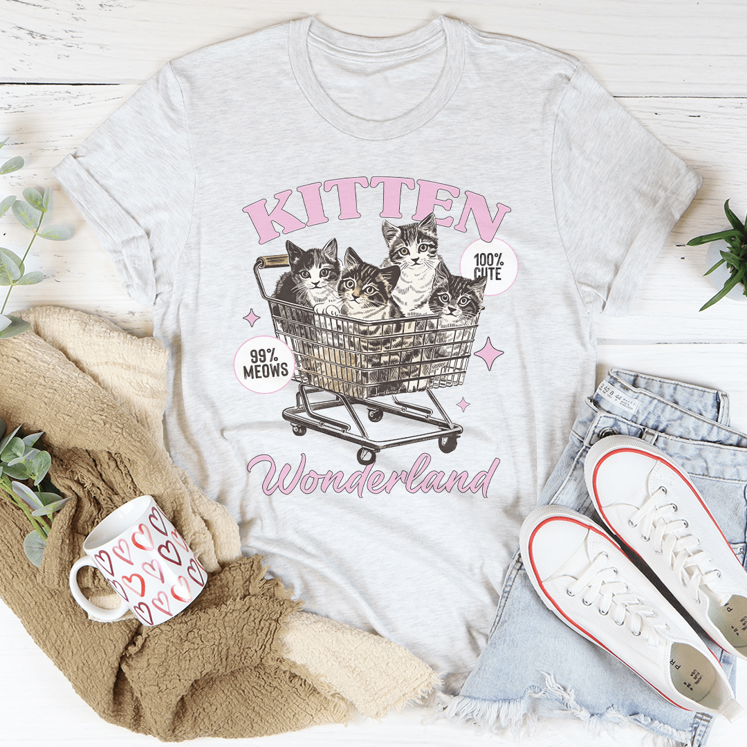 Kitten Wonderland Tee shopmerchmallow Kitten Wonderland Tee
