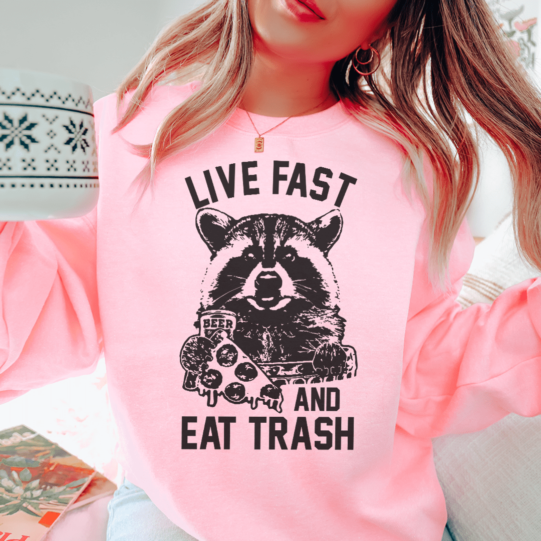 Live Fast And Eat Trash shopmerchmallow Live Fast And Eat Trash