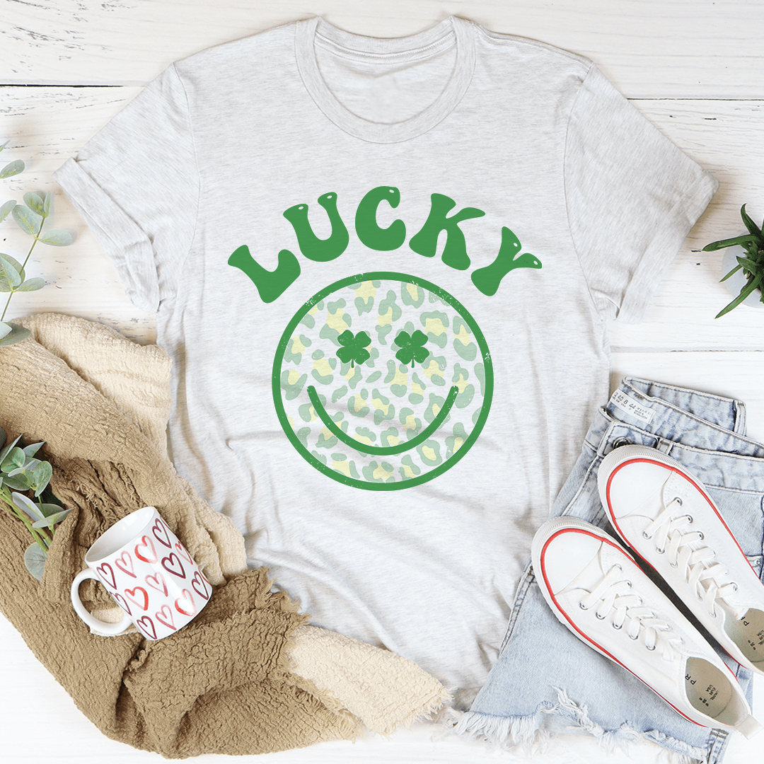 Lucky Smiley Tee shopmerchmallow Lucky Smiley Tee
