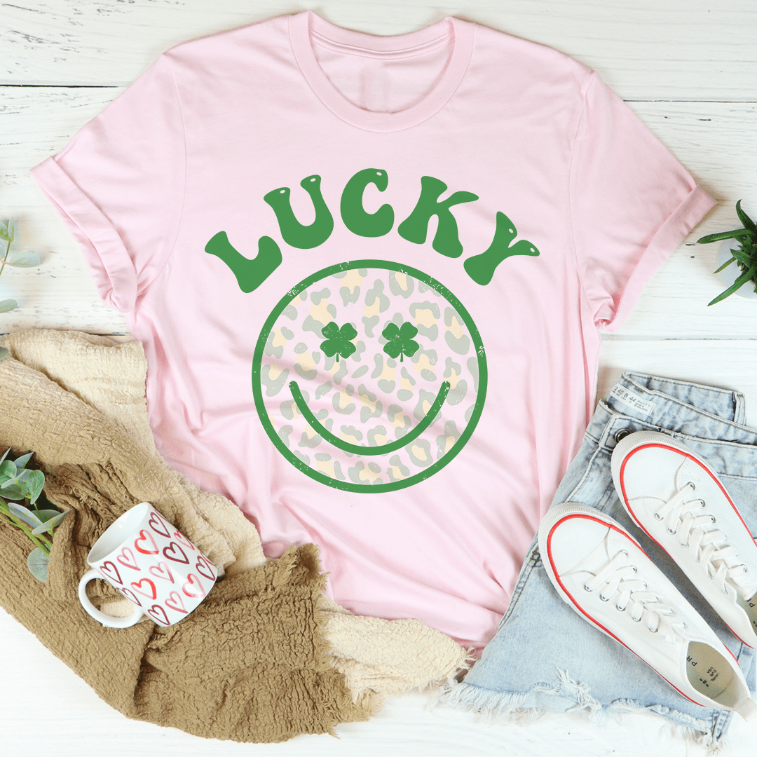 Lucky Smiley Tee shopmerchmallow Lucky Smiley Tee
