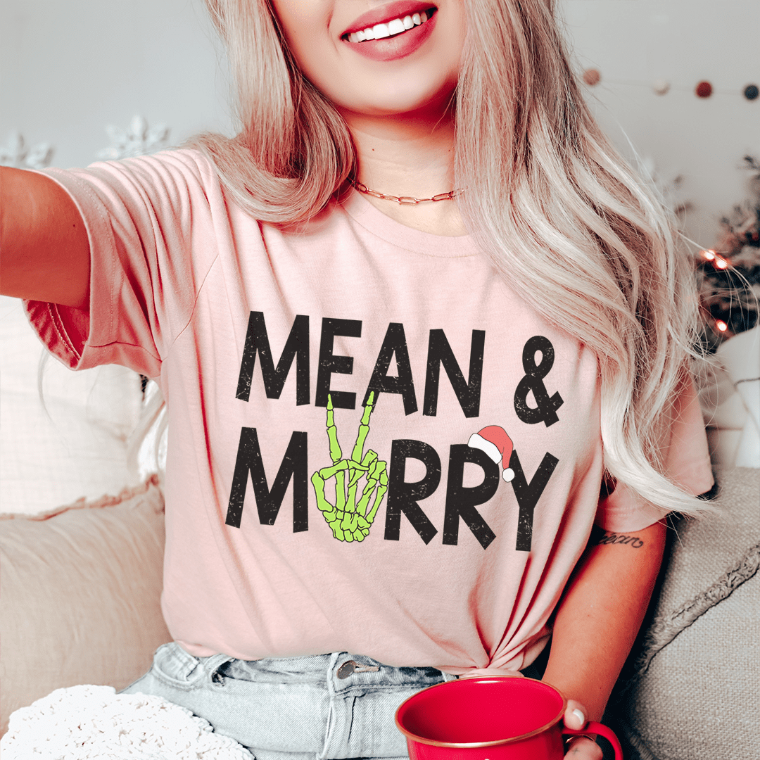 Mean & Merry Tee shopmerchmallow Mean & Merry Tee