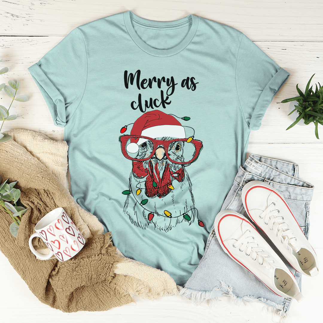 Merry As Cluck Tee shopmerchmallow Merry As Cluck Tee