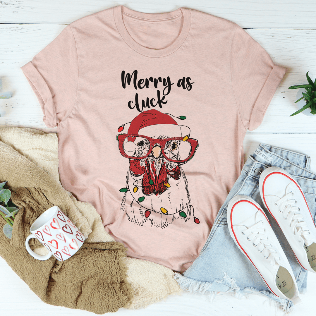 Merry As Cluck Tee shopmerchmallow Merry As Cluck Tee