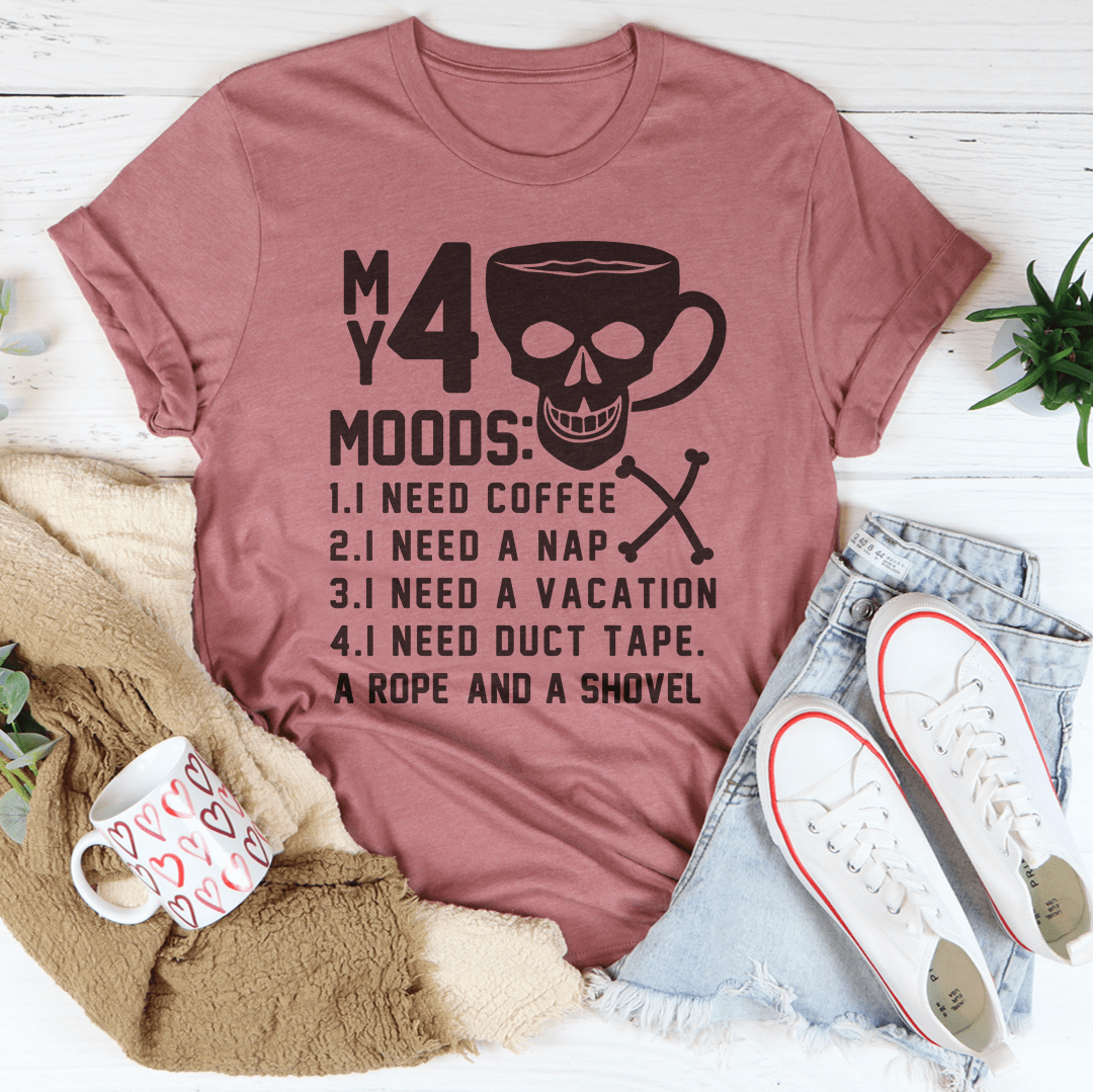 My 4 Moods Tee shopmerchmallow My 4 Moods Tee