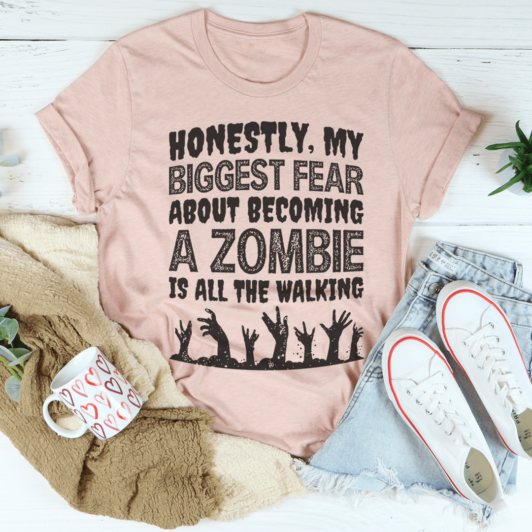 My Biggest Fear About Becoming A Zombie Tee shopmerchmallow My Biggest Fear About Becoming A Zombie Tee