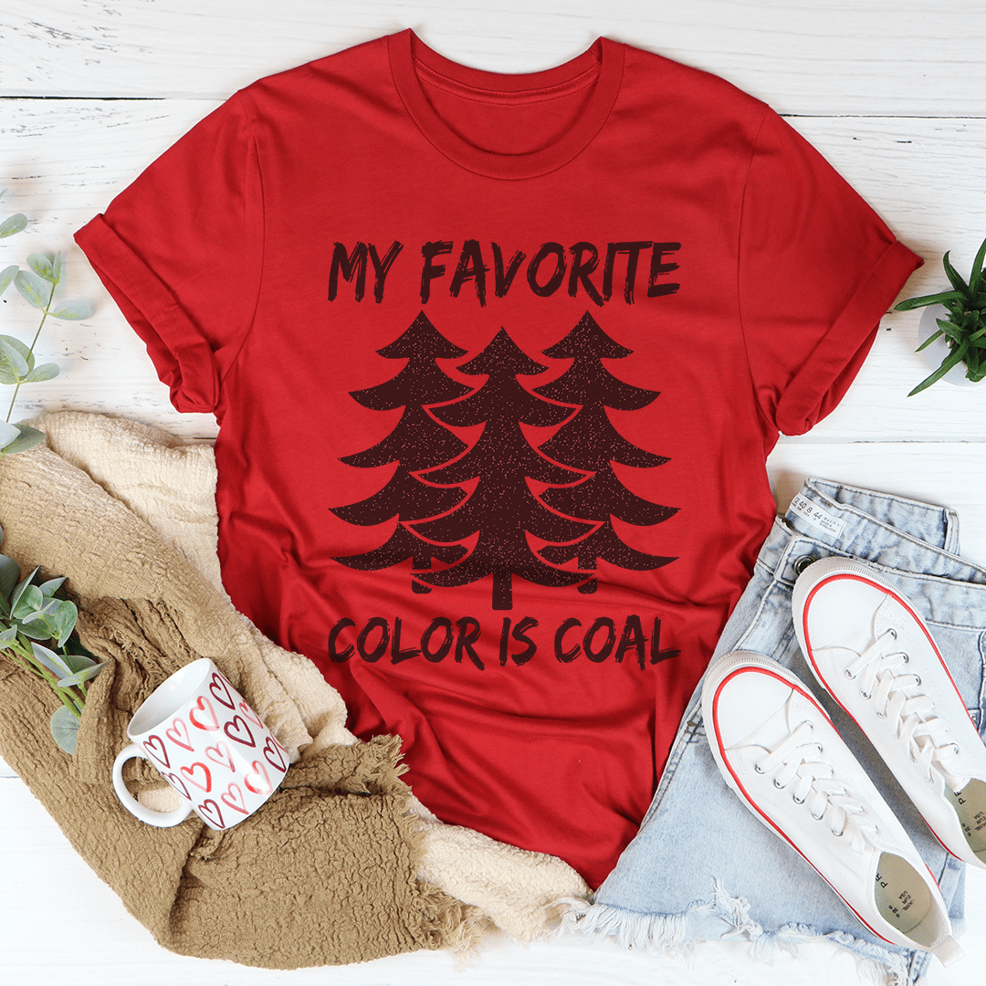 My Favorite Color Is Coal Tee shopmerchmallow My Favorite Color Is Coal Tee