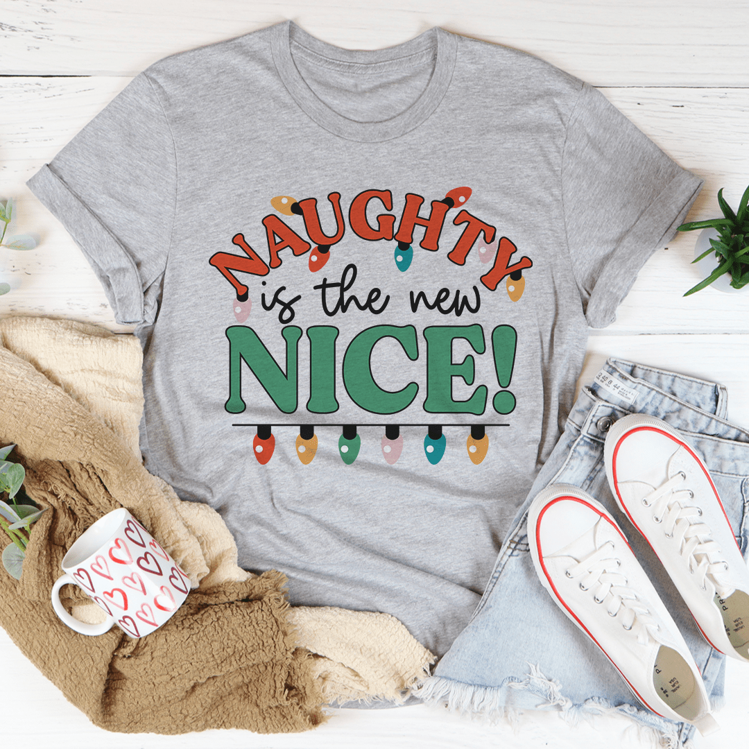 Naughty Is The New Nice Tee shopmerchmallow Naughty Is The New Nice Tee