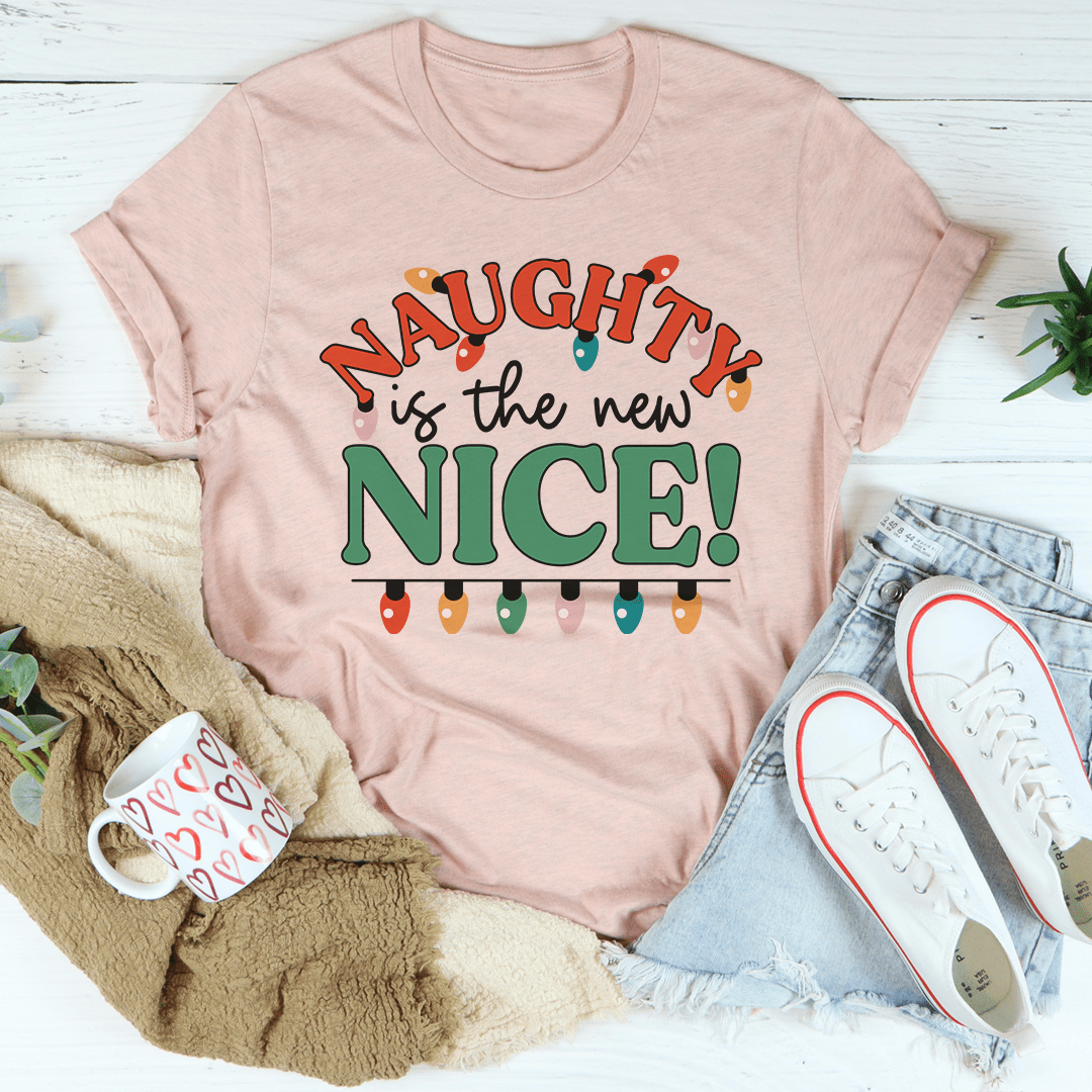 Naughty Is The New Nice Tee shopmerchmallow Naughty Is The New Nice Tee
