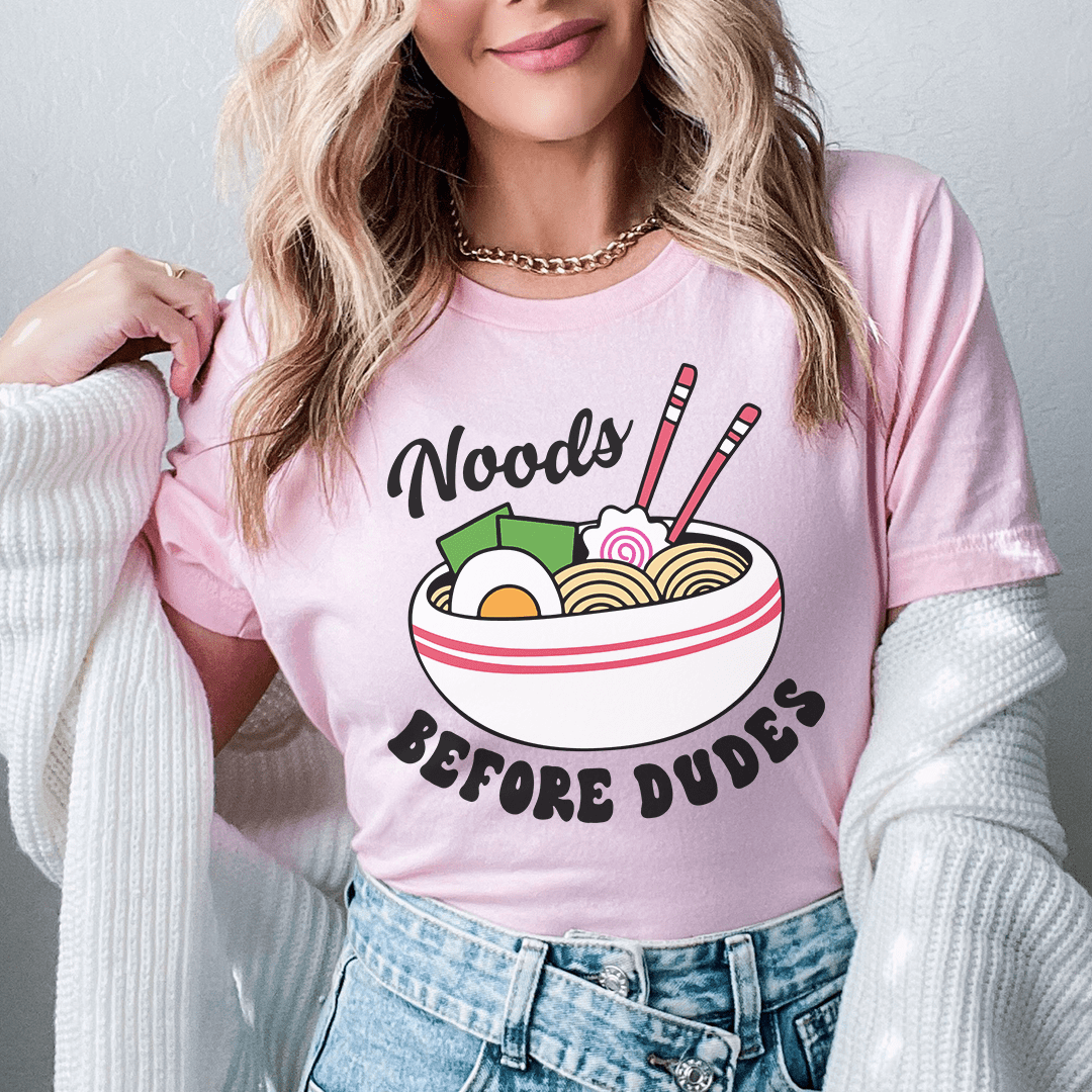 Noods Before Duds Tee shopmerchmallow Noods Before Duds Tee