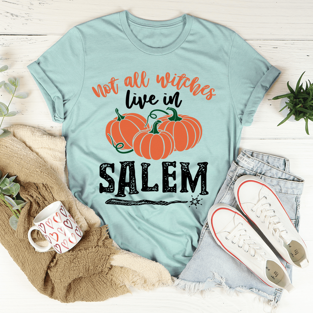 Not All Witches Live In Salem Tee shopmerchmallow Not All Witches Live In Salem Tee